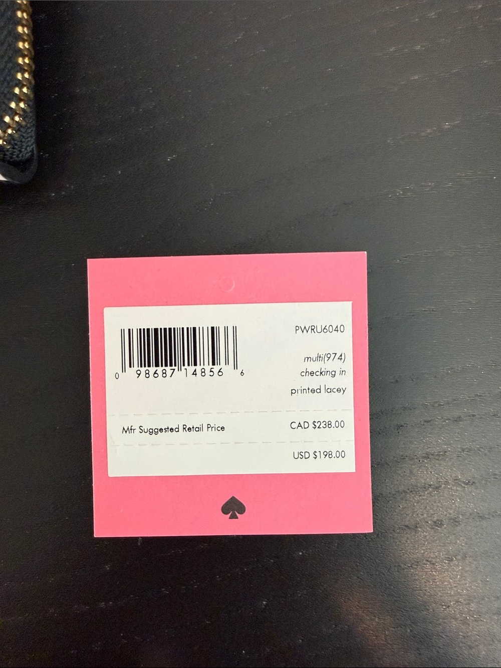 Kate Spade Checking In Wallet - Picture 3 of 3